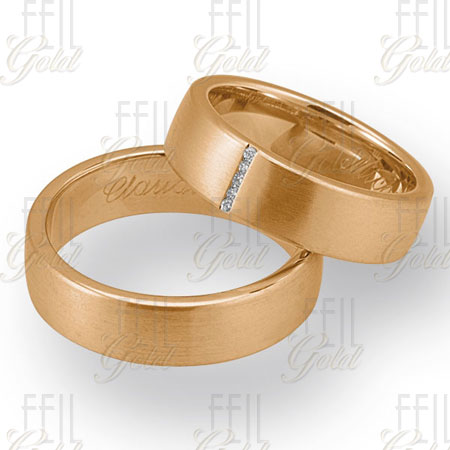 WVAR-11 - Vörös aranyozott ezüst karikagyűrű